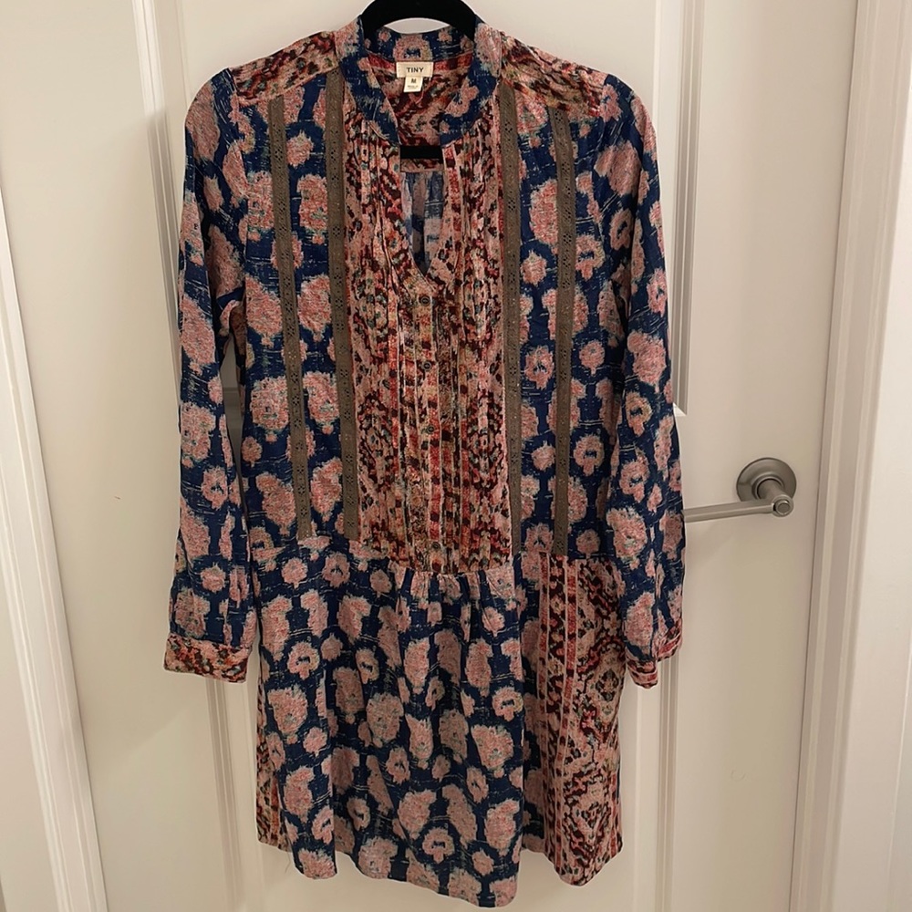 Anthropologie floral dress